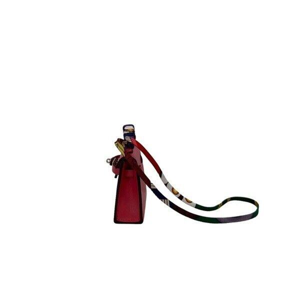 Hermès Rose Lipstick Mini Kelly Twilly Bag Charm - Picture 2 of 7